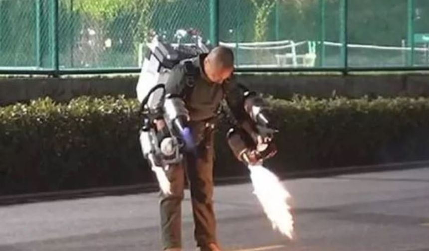 Saatte 100 km hız yapabilen "jet sırt çantası" üretildi