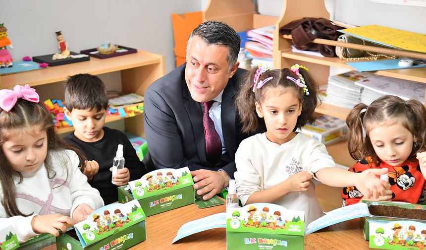 Yeşilyurt'ta çocuklara yerli tohuma sahip çıkma kültürü kazandırılıyor