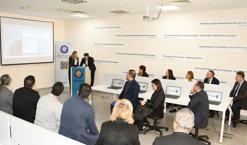 Dicle Üniversitesi'nde 'TradeMaster Finans Laboratuvarı' hizmete açıldı
