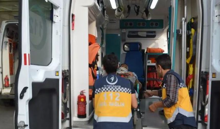 Ayağını çapa makinasına kaptıran Demhat ağır yaralandı