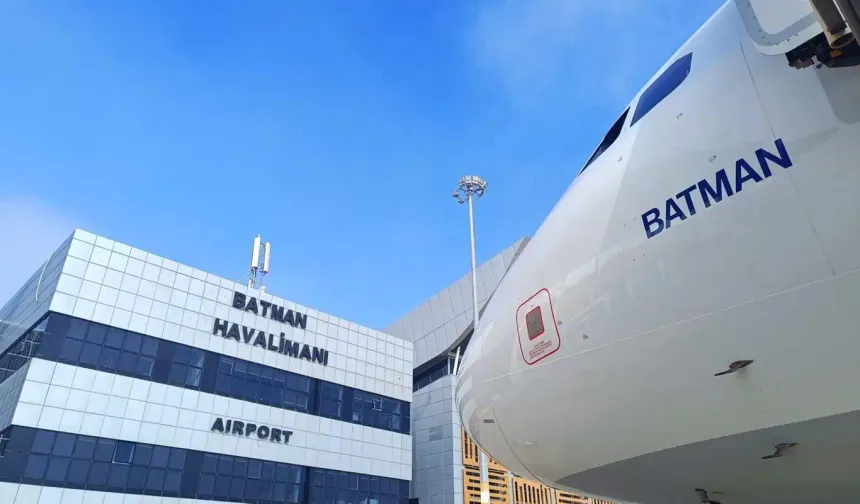 Batman Havalimanı’nda yolcu trafiği arttı: Veriler paylaşıldı
