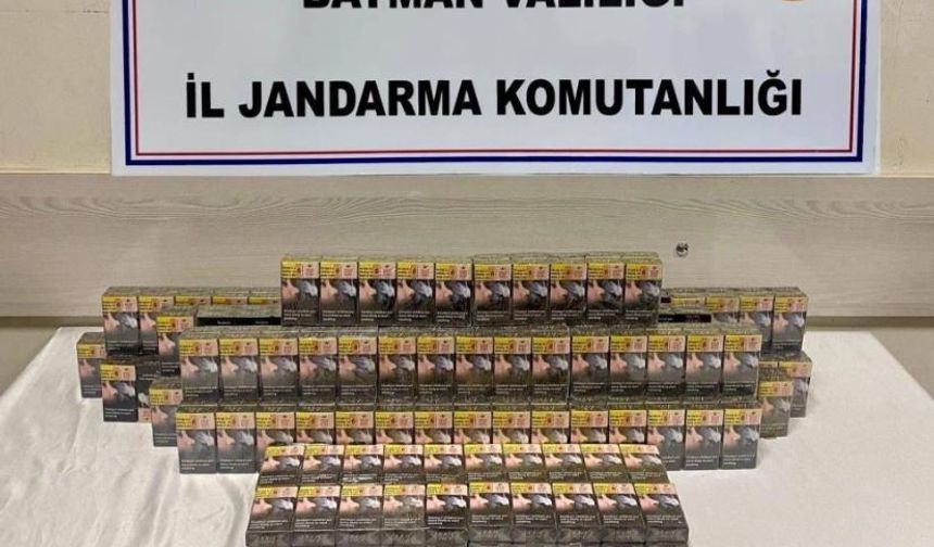 Batman’da kaçakçılık operasyonu