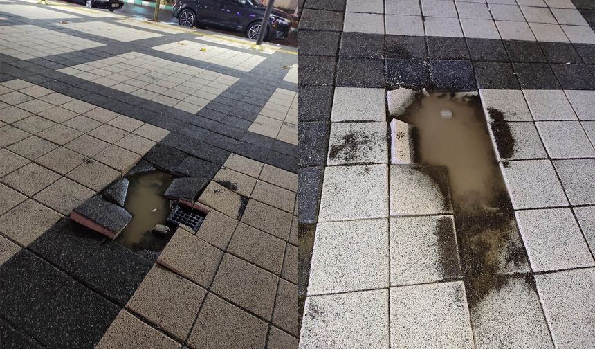 Bingöl Kent Meydanı’nda oluşan göçüklere tepki