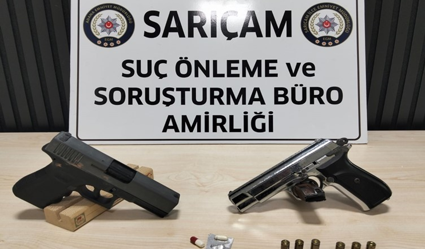 Sarıçam’da gasp ve motosiklet hırsızlarına operasyon