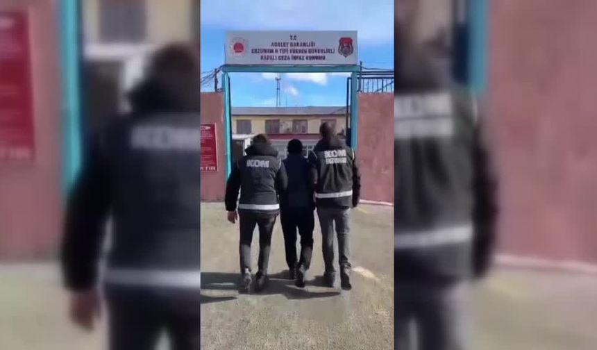 Erzurum'da firari FETÖ hükümlüsü yakalandı