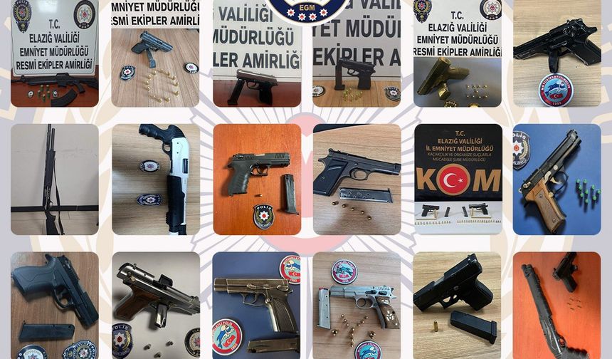 Elazığ’da bir ayda aranan 95 şahıs yakalandı