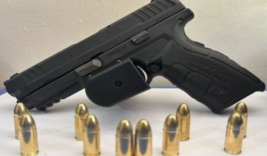 Gaziantep'te ruhsatsız silah ele geçirildi: 1 şüpheli yakalandı