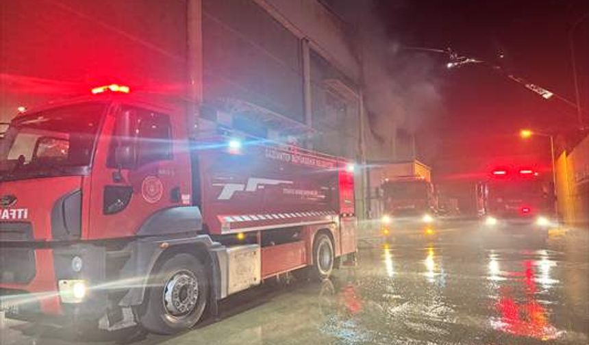 Gaziantep'teki büyük yangın söndürüldü