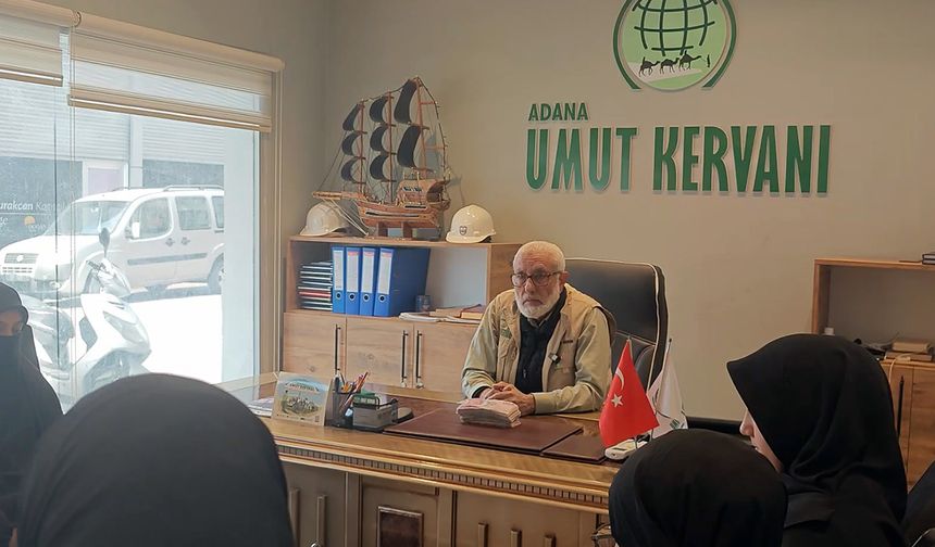 HÜDA PAR Adana teşkilatından Gazze'ye destek