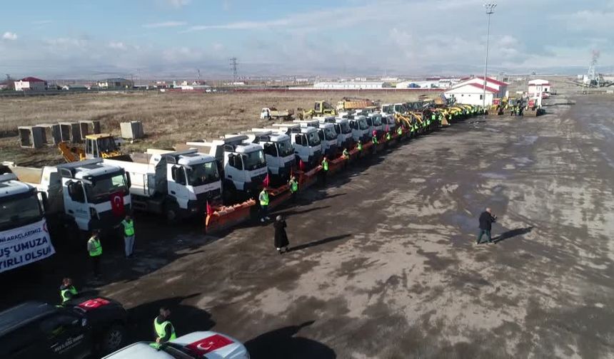 Muş'ta karla mücadele ekipleri kışa hazır