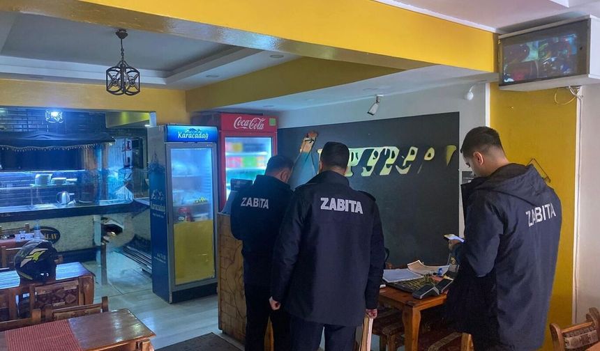 Siirt’te zabıta 270 iş yerini denetledi: 150’si uyarıldı