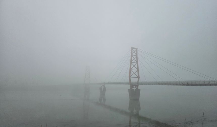 Şırnak'ta sis sabah saatlerinde etkili oldu