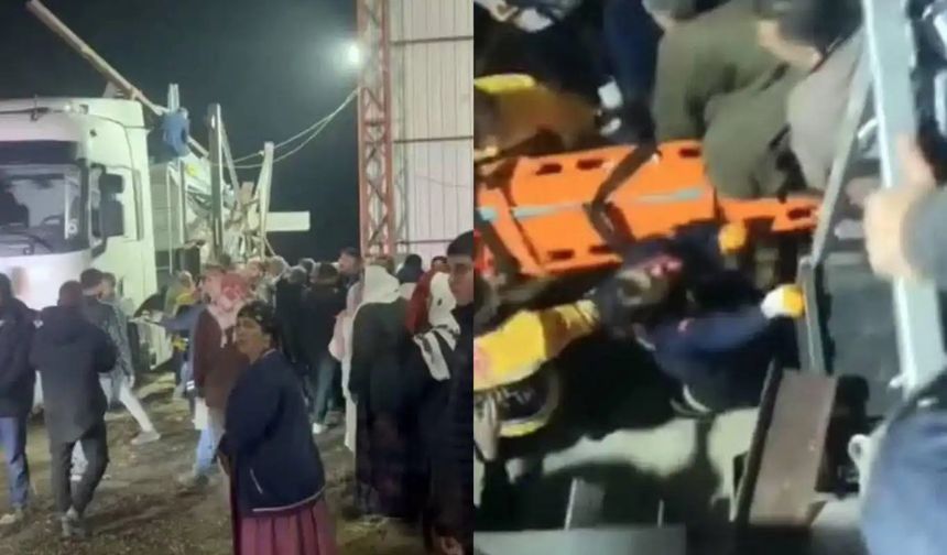 Mardin'de devrilen silonun altında kalan işçi hayatını kaybetti