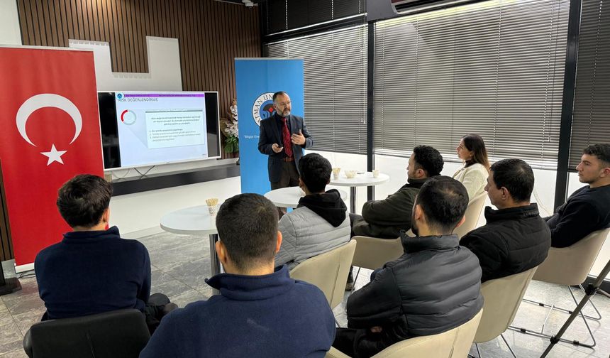 İş Sağlığı ve Güvenliğinde Risk Yönetimi ele alındı
