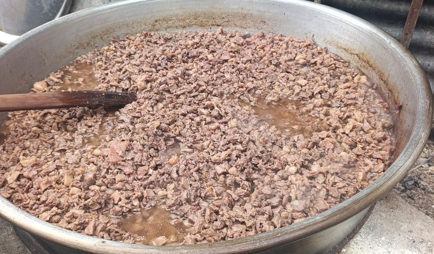 Yüzyıllardır devam eden gelenek: Kavurma