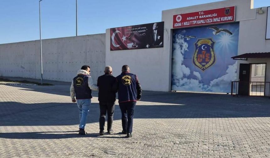Adana'da 26 yıl hapis cezası bulunan firari yakalandı