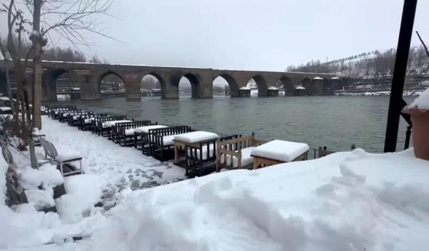 Diyarbakır ve 2 il için kar uyarısı