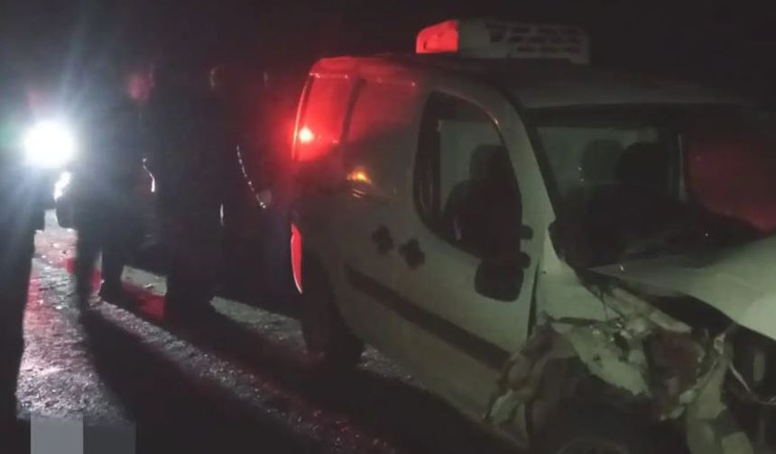 Diyarbakır'da buzlanma zincirleme kazayı beraberinde getirdi