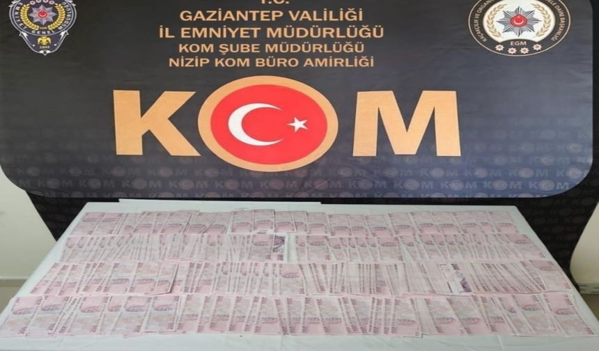 Gaziantep’te sahte para operasyonu: 2 tutuklama