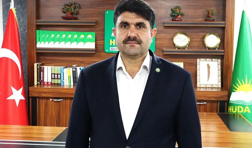 HÜDA PAR Gaziantep İl Başkanı'ndan Gazeteciler Günü mesajı