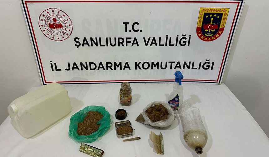 Şanlıurfa’da narkotik operasyonu: 9 şüpheli hakkında işlem