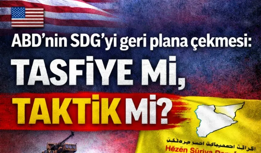 ABD SDG'yi uyardı: Sahadaki süresi doldu