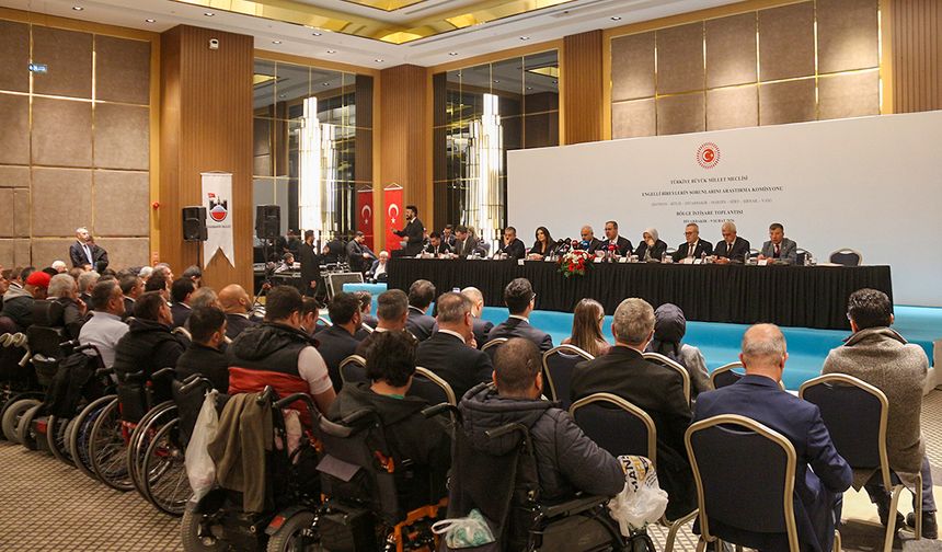 TBMM Engelli Komisyonu Diyarbakır'da temaslarda bulundu