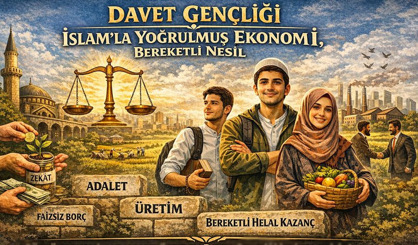 DAVET GENÇLİĞİ: İSLAM’LA YOĞRULMUŞ EKONOMİ, BEREKETLİ NESİL