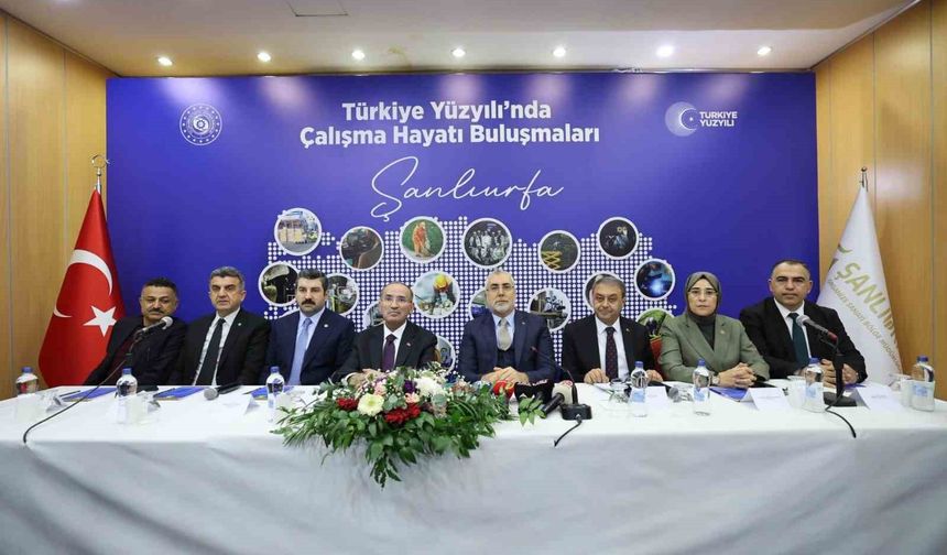 Bakan Işıkhan, Şanlıurfa'da iş adamlarıyla buluştu