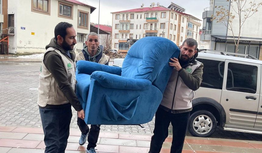 Bingöl'de Umut Kervanı, Yağmur’un talebine kayıtsız kalmadı