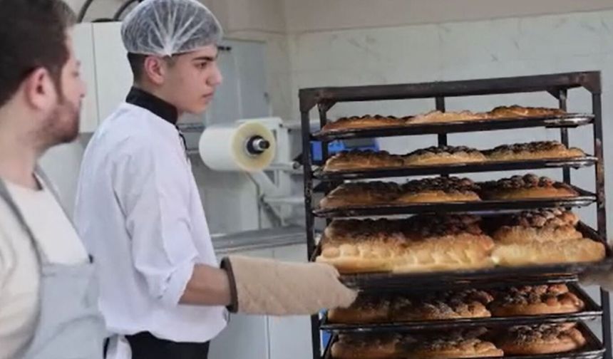 Diyarbakır'da okulda yapılıyor ihtiyaç sahiplerine ulaştırılıyor