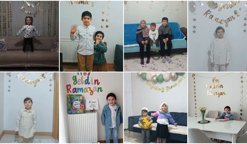 Diyarbakırlı çocuklardan Ramazan mesajları