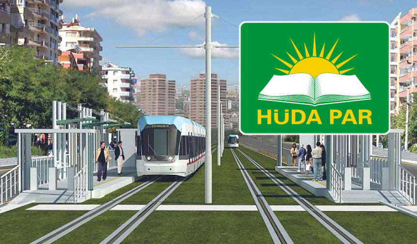 HÜDA PAR Diyarbakır'ın raylı sistem projesini Meclise taşıdı