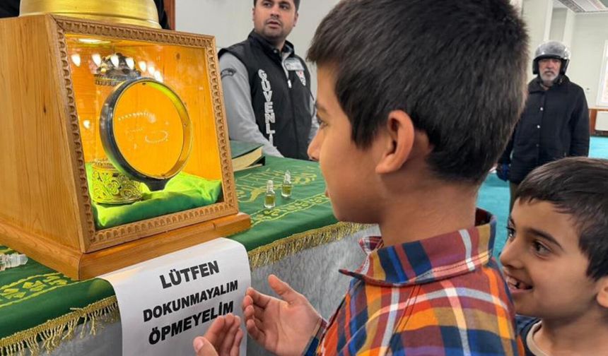 Adıyaman'da Sakal-ı Şerif'e büyük ilgi