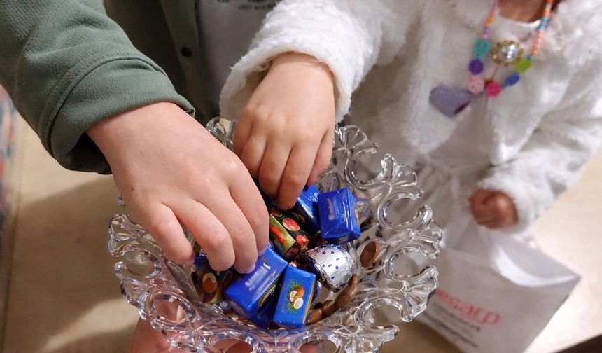 Diyarbakır’da çocukların bayram coşkusu