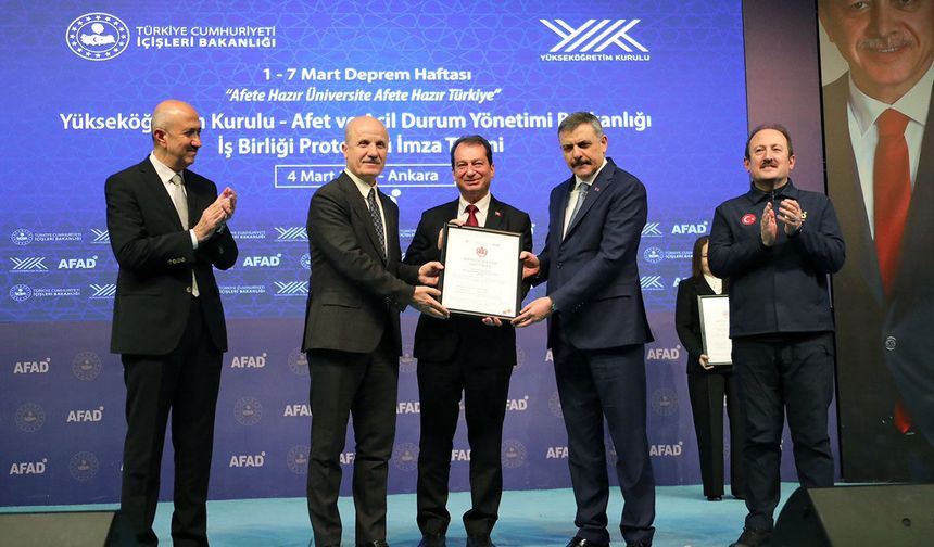 Dicle Üniversitesi arama kurtarma ekibine AFAD akreditasyonu