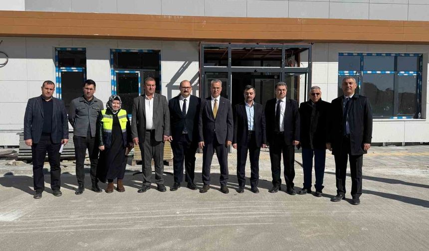 60 yataklı Dicle Devlet Hastanesi'nin yapımının yüzde 95'i tamamlandı