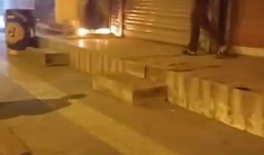 Diyarbakır'da iş yerinde yangın