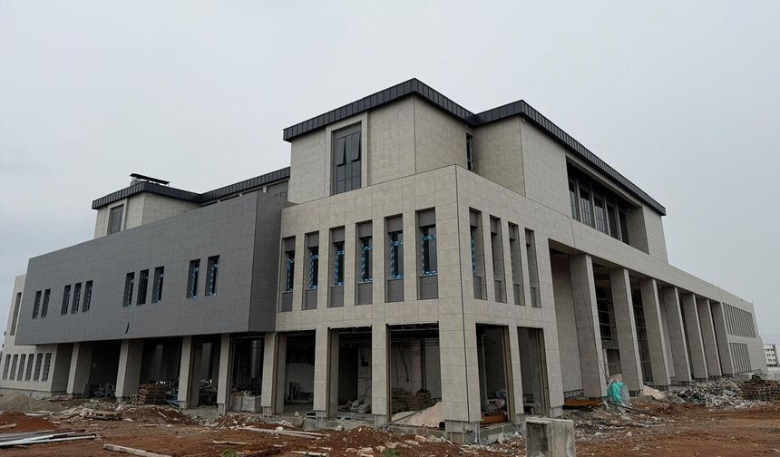 Batman'da Diş Hastanesi inşaatı yüzde 86 tamamlandı