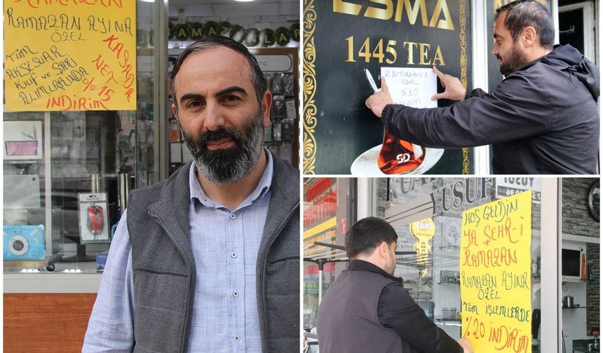 Diyarbakır esnafı Ramazan atmosferini hissettirmeye kararlı