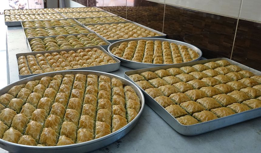 Diyarbakır’da tatlıcılar yoğun mesai yapıyor