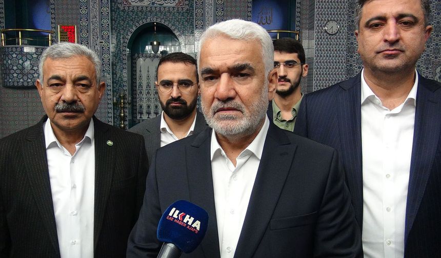 HÜDA PAR Genel Başkanı Yapıcıoğlu: Bayramı buruk yaşıyoruz