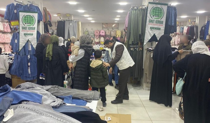 Bismil’de yetim ve ihtiyaç sahibi çocukların bayramlık sevinci