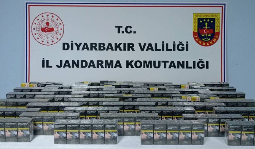 Diyarbakır'da çok sayıda kaçak ürün yakalandı