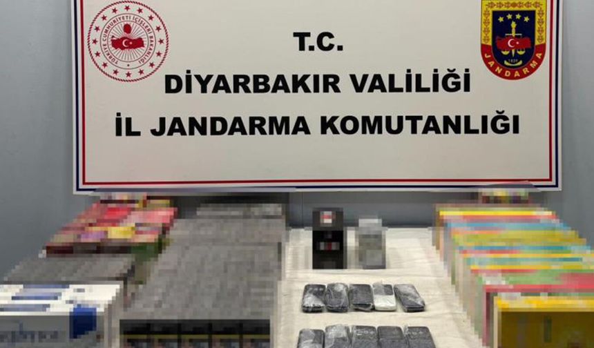 Diyarbakır’da kaçakçılık operasyonu: 48 şüpheli hakkında işlem yapıldı