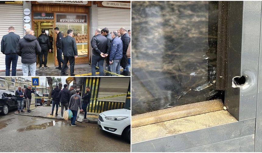 Diyarbakır’da aynı gün 3 kuyumcu hedef alındı