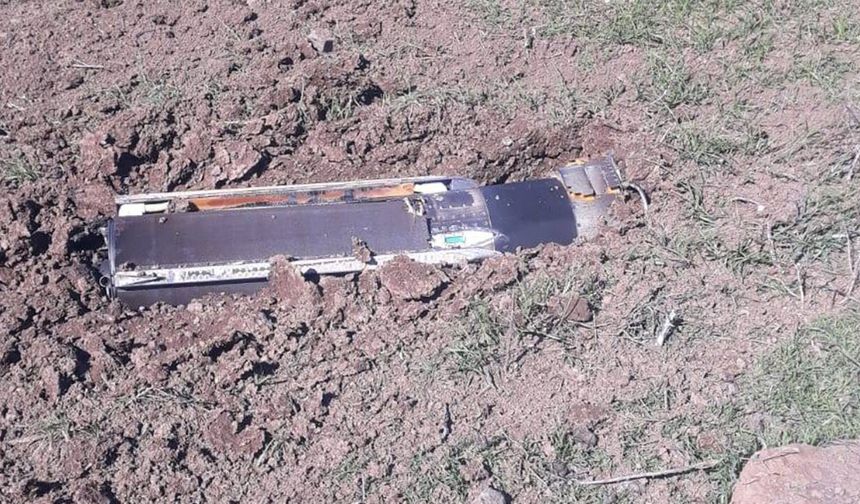 MSB açıkladı: Diyarbakır'a düşen cisim füze parçası çıktı