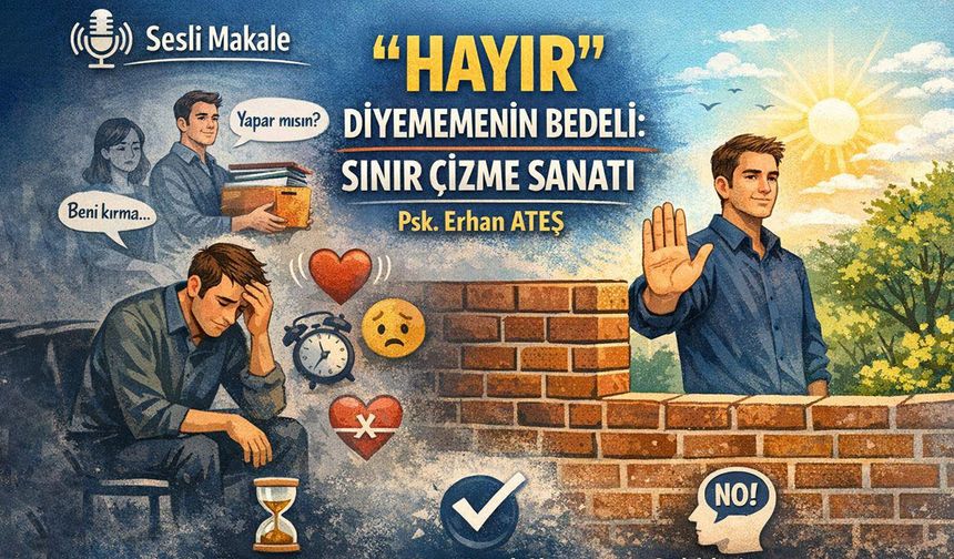 "HAYIR" DİYEMEMENİN BEDELİ: SINIR ÇİZME SANATI