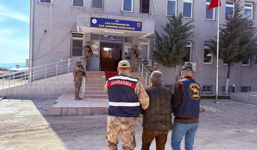 Kasten öldürme suçundan 13 yıldır aranan zanlı Lice'de yakalandı