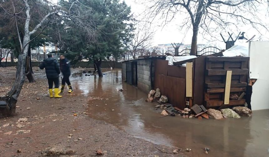 Yağış sonrası kümeste 5 tavuk telef oldu